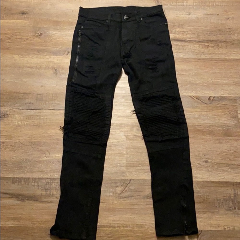 Black Denim Jeans